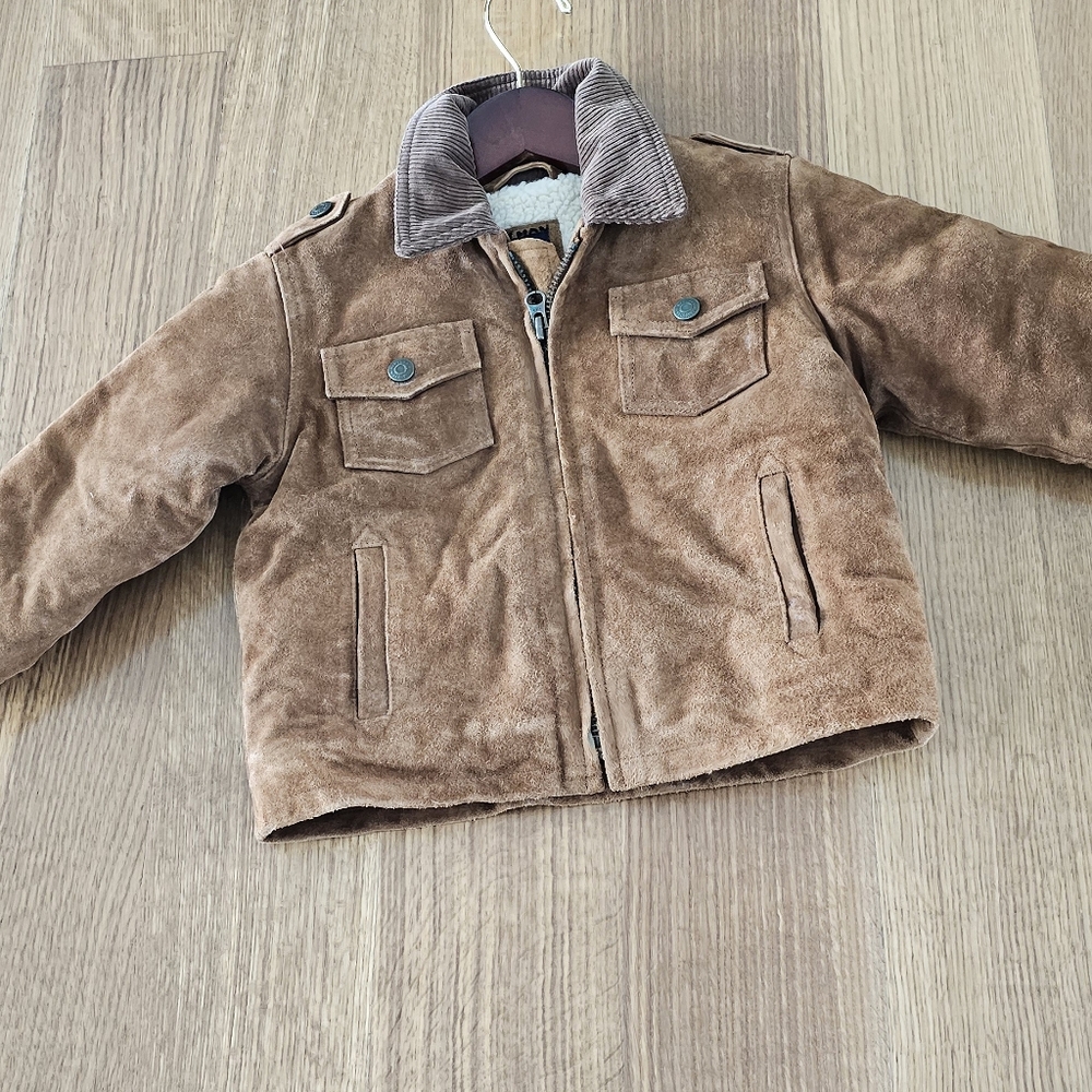 Baby Gap Calf Suede Jacket - Picture 2 of 9